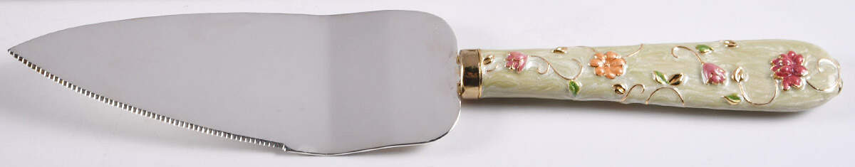 Old Country Roses Chintz Collection Pie & Cake Server with Stainless Blade by Royal Albert-1