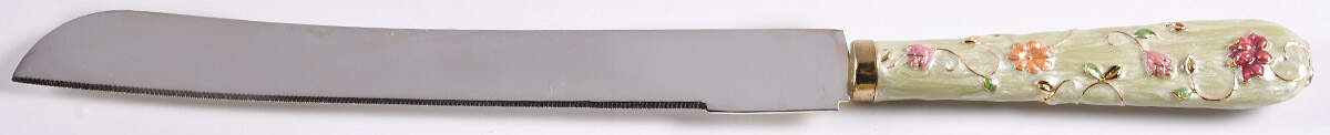 Old Country Roses Chintz Collection Cake Knife/Server with Stainless Blade by Royal Albert-1