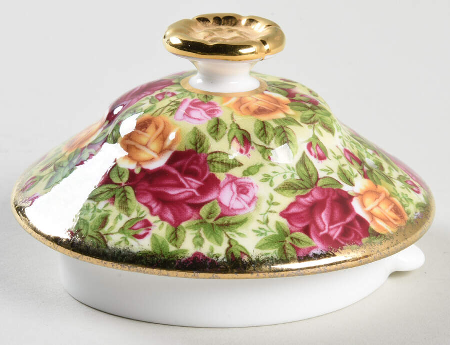Old Country Roses Chintz Collection Lid for Teapot by Royal Albert-1