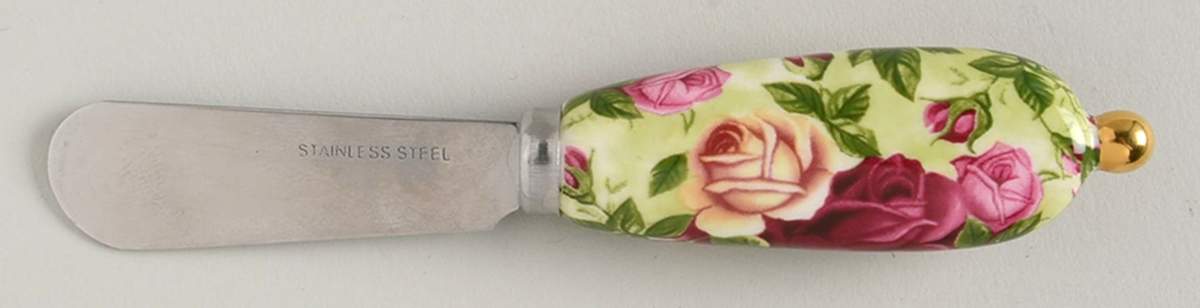Old Country Roses Chintz Collection Individual Spreader by Royal Albert-1