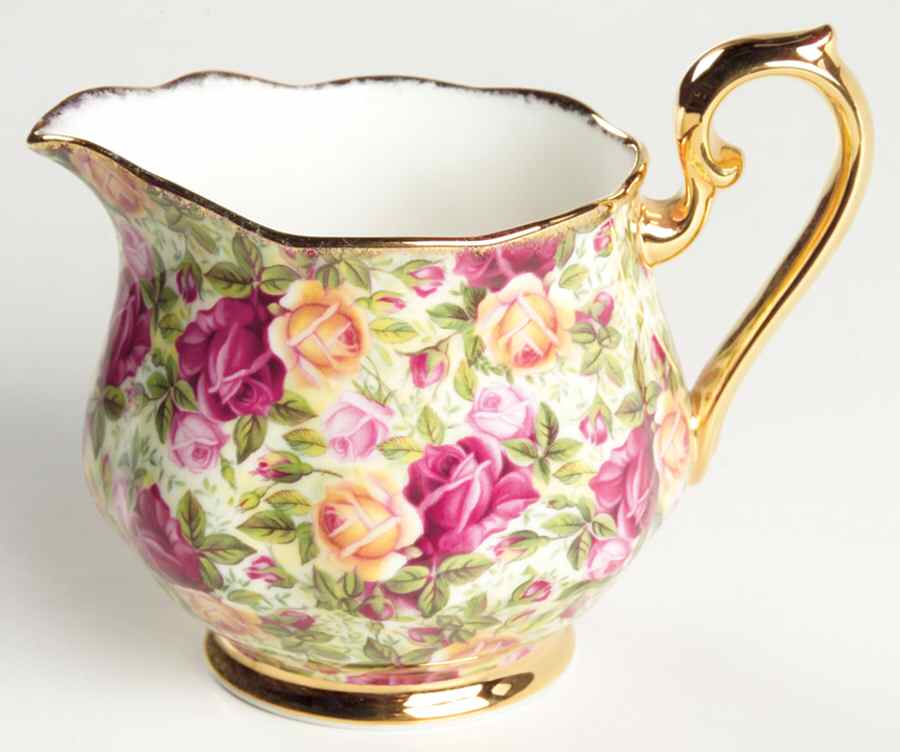 Old Country Roses Chintz Collection Creamer by Royal Albert-1