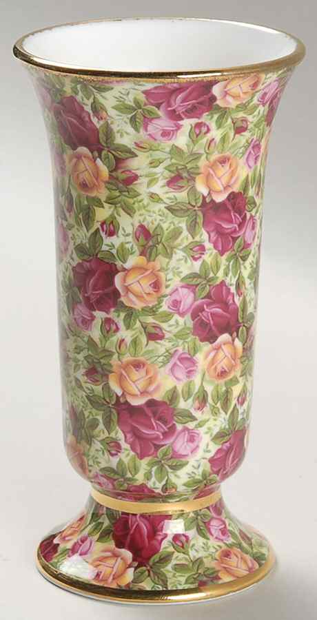 Old Country Roses Chintz Collection 6" Vase by Royal Albert-1