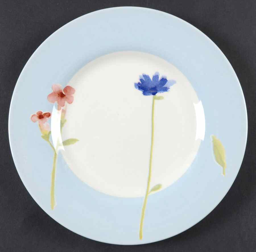 Watercolour Salad Plate by Royal Stafford-1