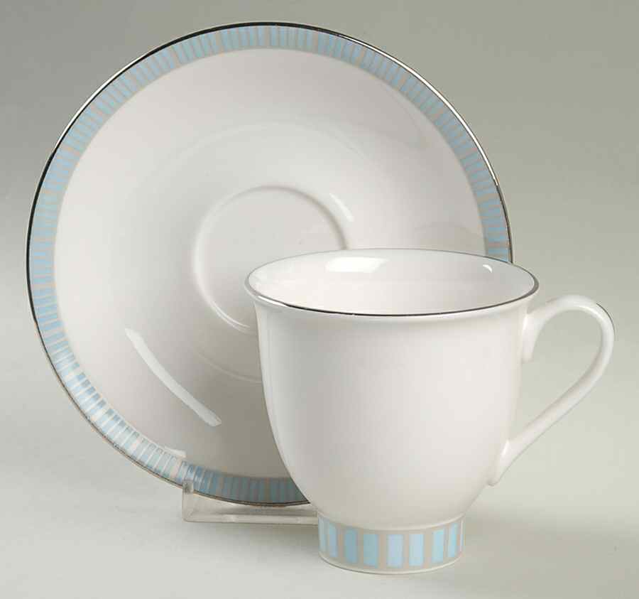 Linea Footed Cup & Saucer Set by Royal Worcester-1