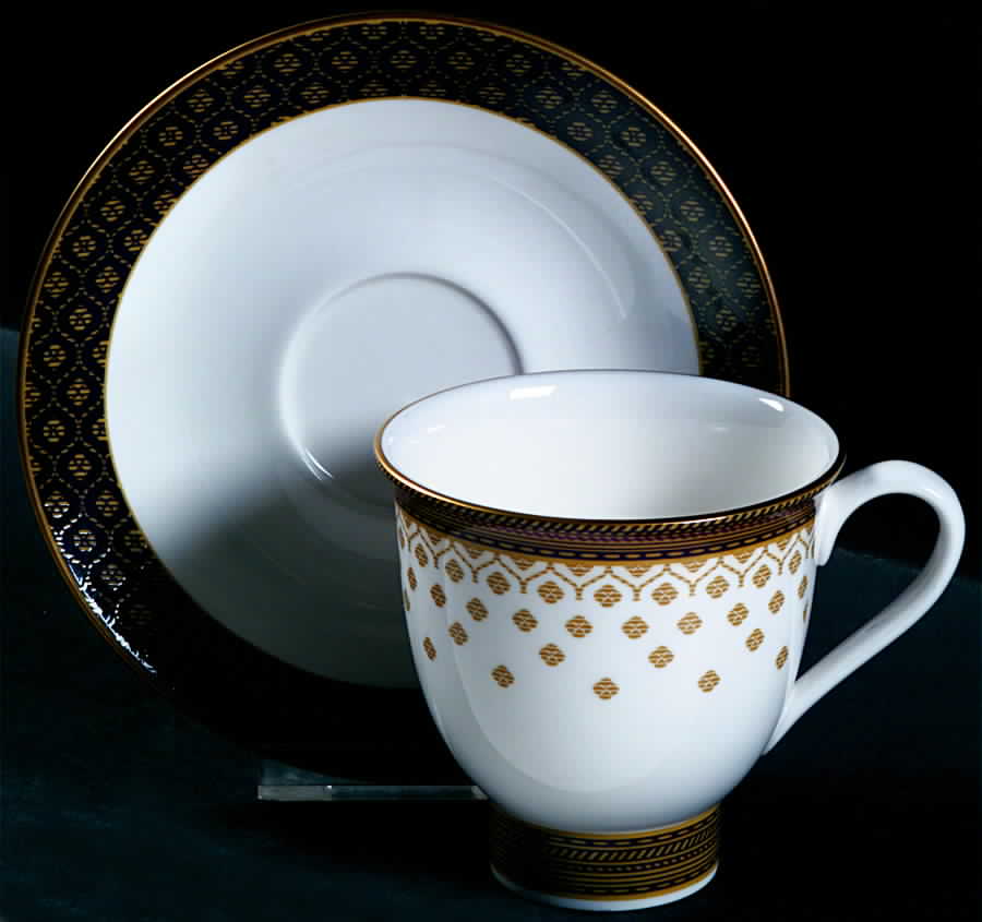 Samsara Footed Cup & Saucer Set by Royal Worcester-1