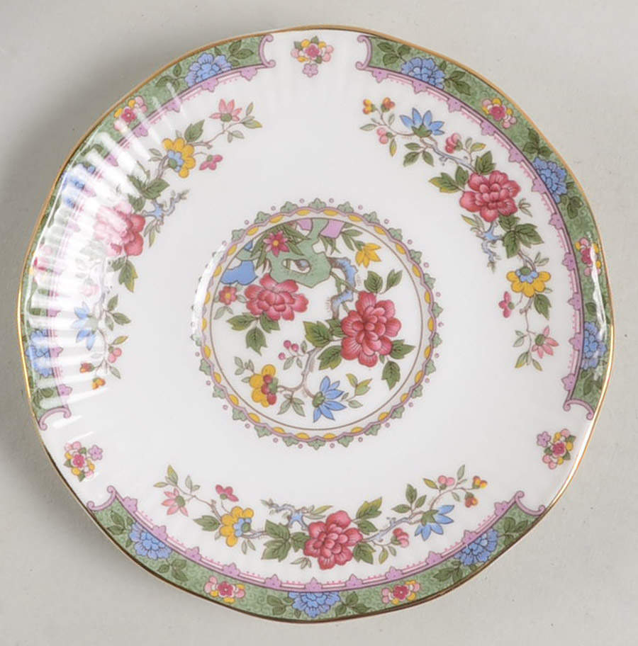 Flower of Amaran Saucer for Demitasse Cup by Rosina-Queens-1