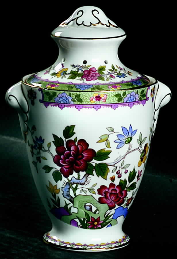 Flower of Amaran Potpourri Jar & Lid by Rosina-Queens-1