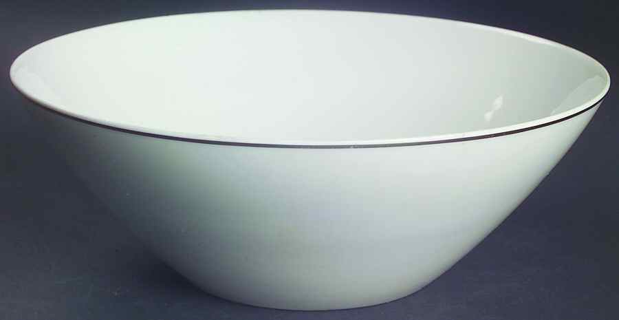 Secunda Platinum 9" Round Vegetable Bowl by Rosenthal - Continental-1