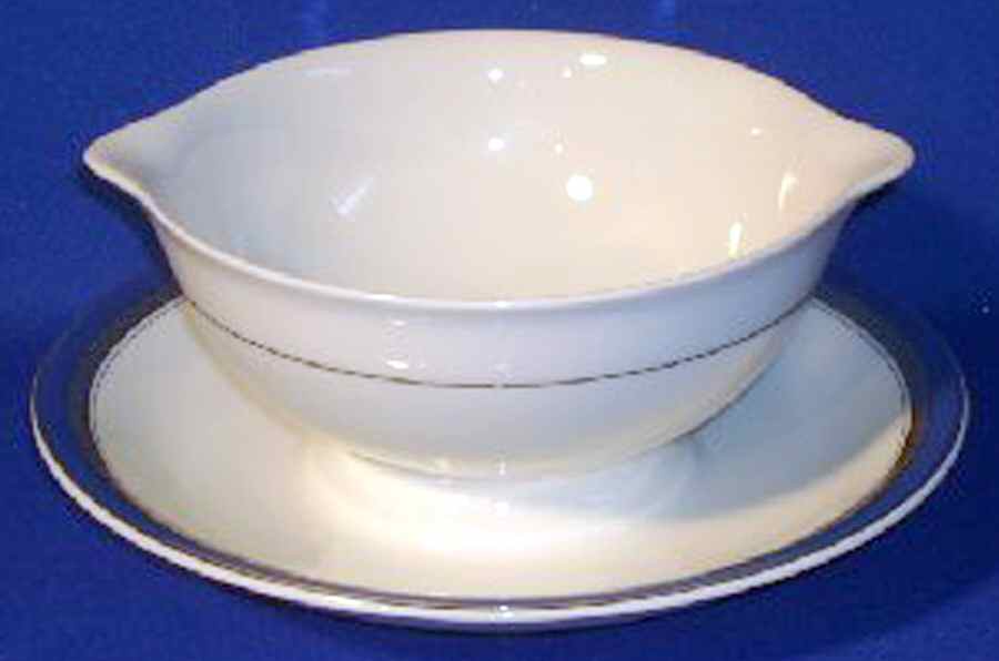 Tabriz Gravy Boat with Attached Underplate by Rosenthal - Continental-1