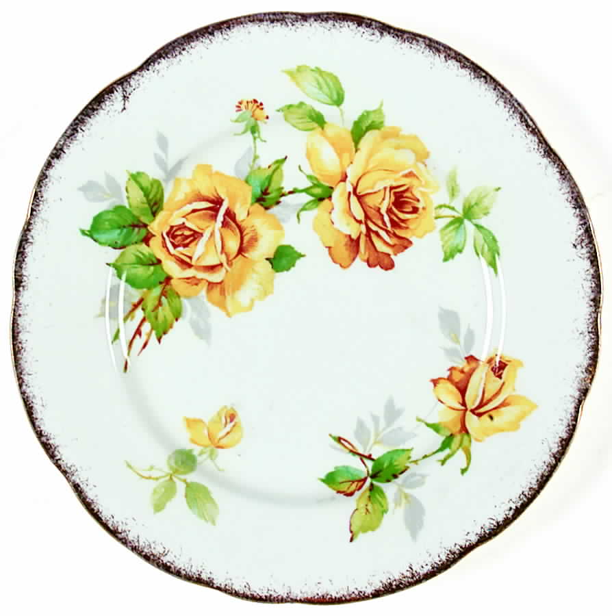 Royal Rose Bread & Butter Plate by Royal Stafford-1