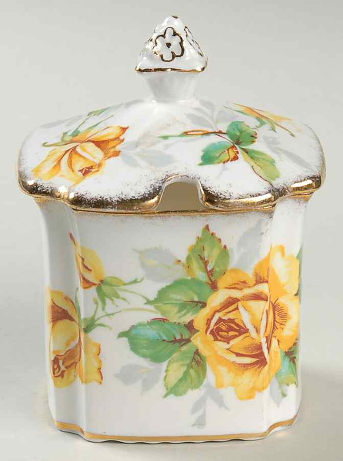 Royal Rose Jam/Jelly & Lid by Royal Stafford-1