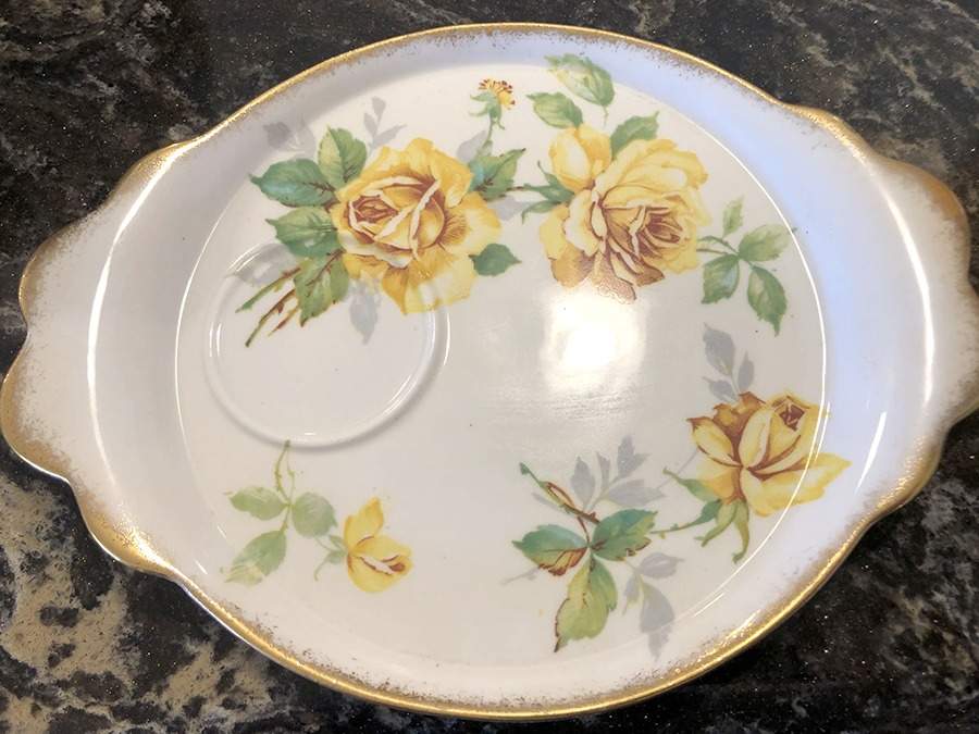 Royal Rose Snack Plate by Royal Stafford-1