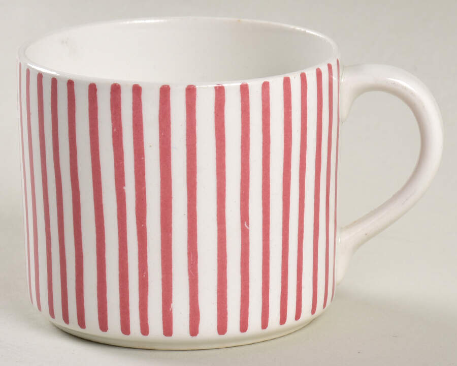 Kadett Red Flat Cup by Rorstrand-1