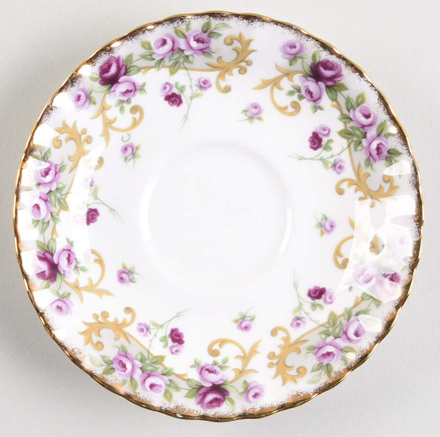 Lavinia (Sheraton Series) Saucer by Royal Albert-1