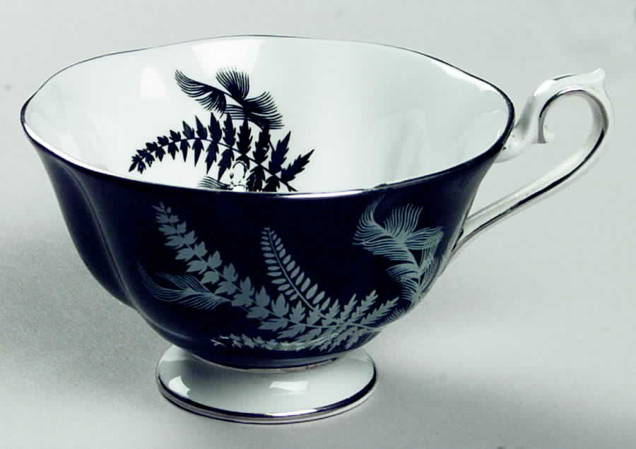 Night and Day (Scalloped) Footed Cup by Royal Albert-1