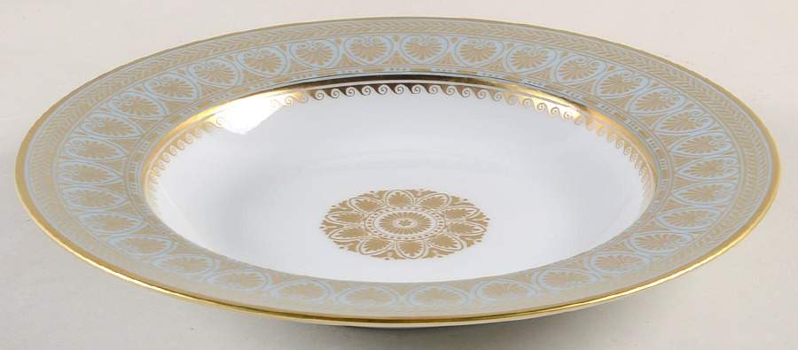 Elysee Large Rim Soup Bowl by Royale (France)-1