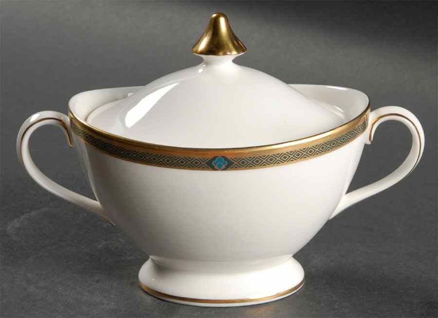 Geneva Sugar Bowl & Lid by Royal Doulton-1