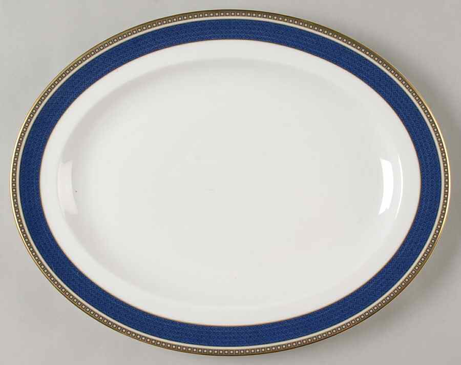 Challinor 13" Oval Serving Platter by Royal Doulton-1