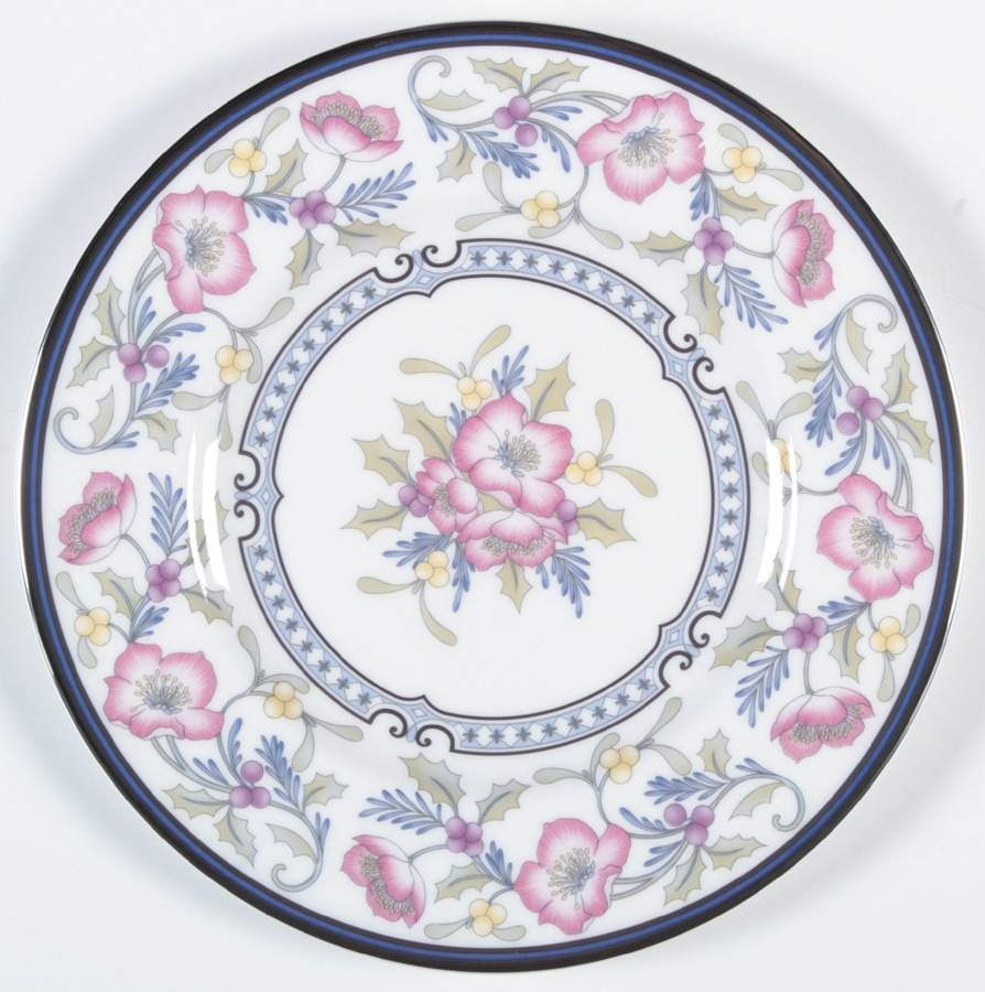 Canterbury Holiday Salad Plate by Royal Doulton-1