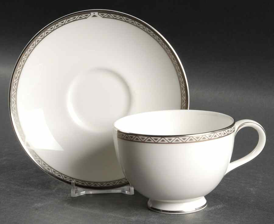 Dryden Footed Cup & Saucer Set by Royal Doulton-1