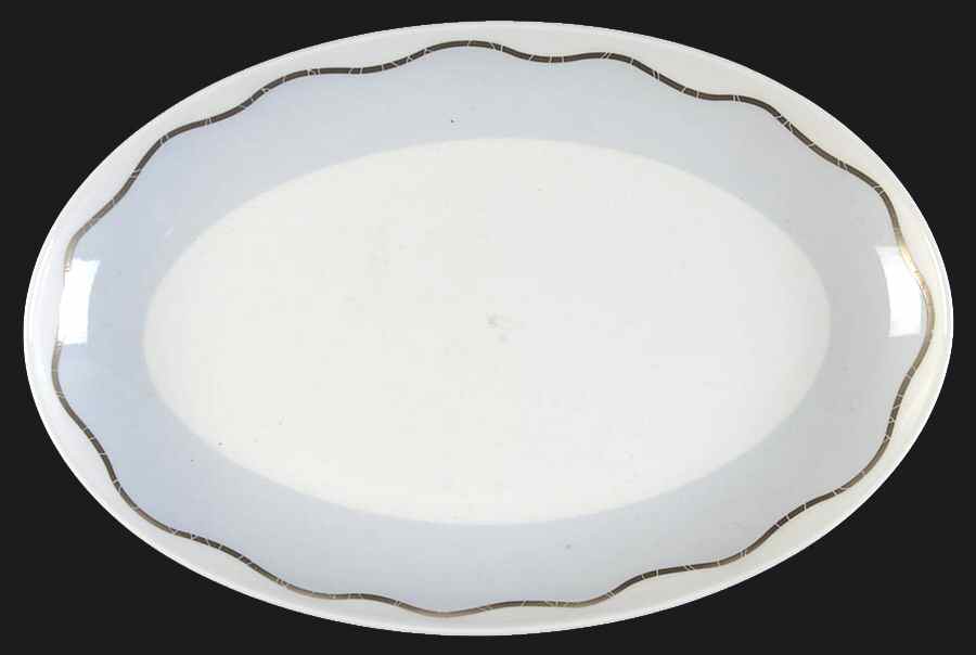 Frivolous Blue Relish/Gravy Underplate by Royal Doulton-1