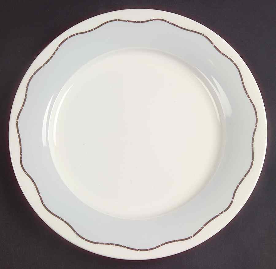 Frivolous Blue Dinner Plate by Royal Doulton-1