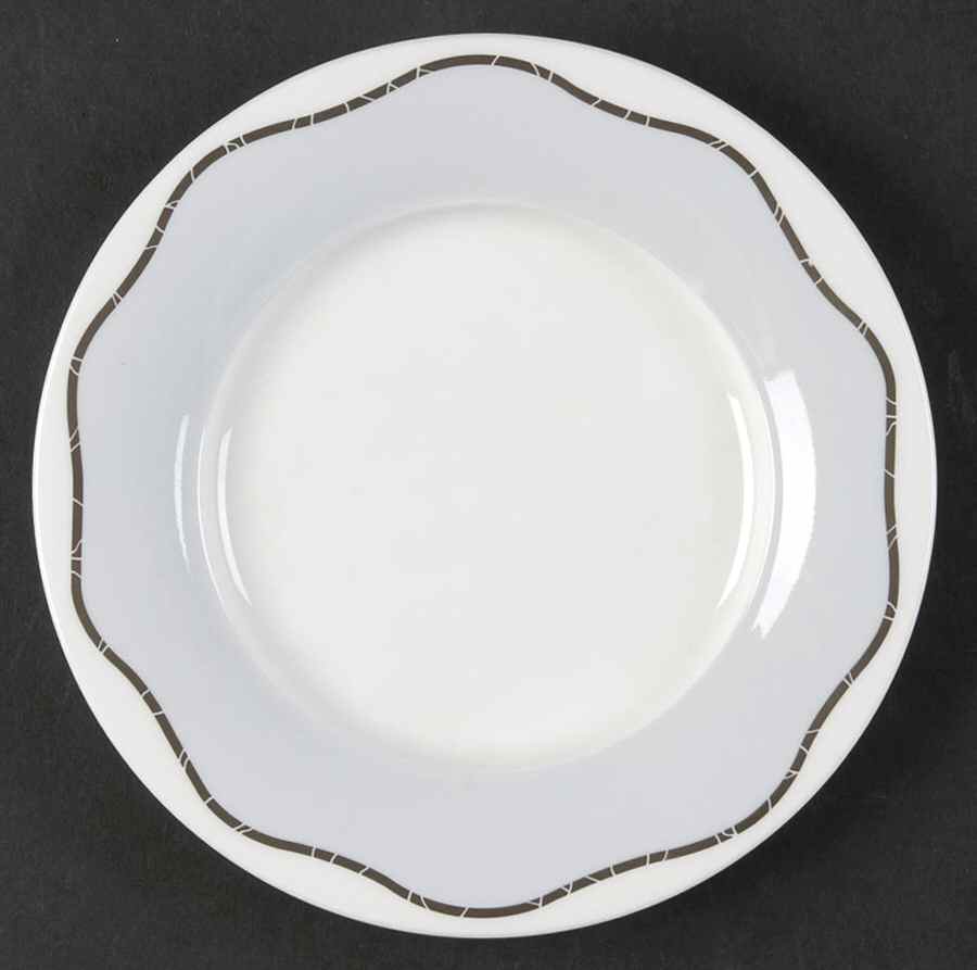 Frivolous Blue Bread & Butter Plate by Royal Doulton-1