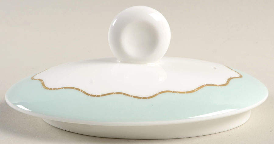 Frivolous Green Lid for Teapot by Royal Doulton-1