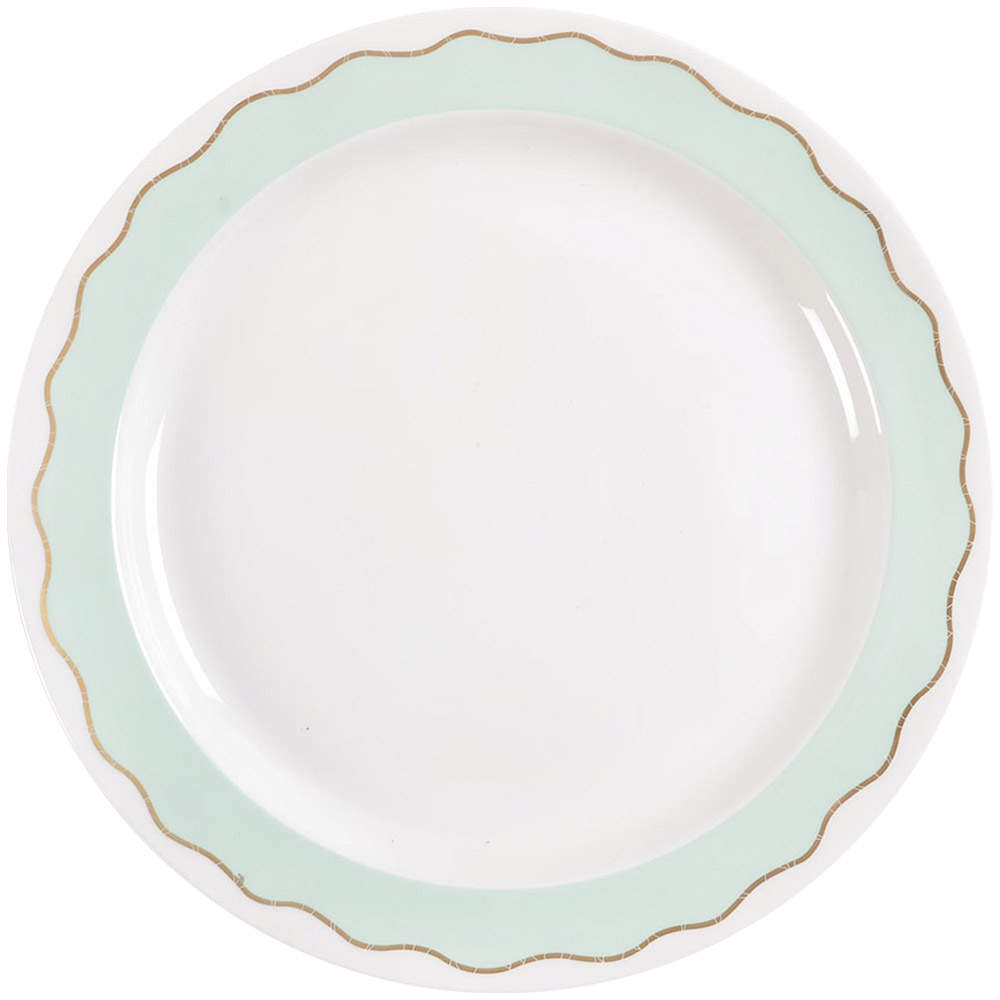 Frivolous Green 13" Chop Plate (Round Platter) by Royal Doulton-1