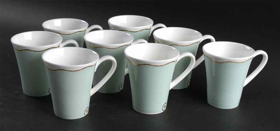 Frivolous Green (Set of 8) Mug by Royal Doulton-1