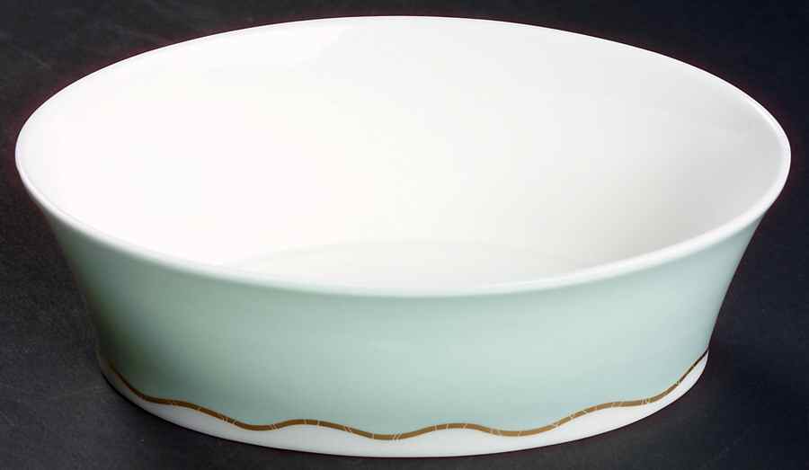 Frivolous Green Gravy Boat by Royal Doulton-1
