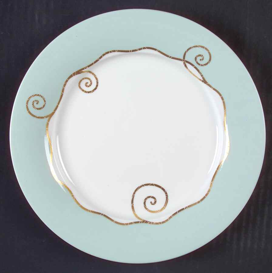 Frivolous Green Salad Plate by Royal Doulton-1