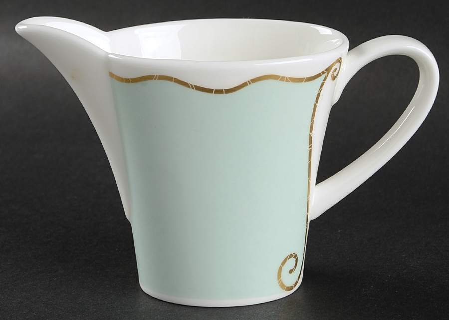Frivolous Green Creamer by Royal Doulton-1