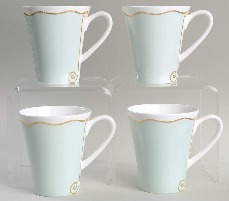 Frivolous Green Mug - Set of 4 by Royal Doulton-1