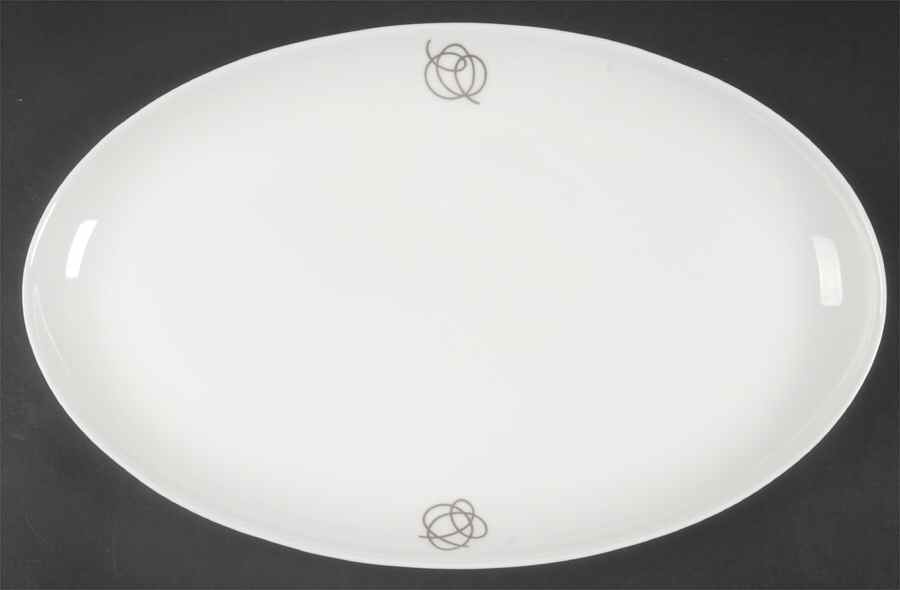 Flirtation 15" Oval Serving Platter by Royal Doulton-1