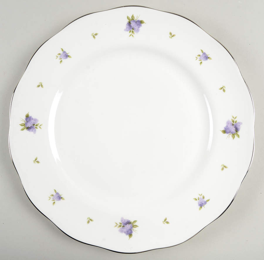 Lilac Lane Platinum Dinner Plate by Royal Albert-1