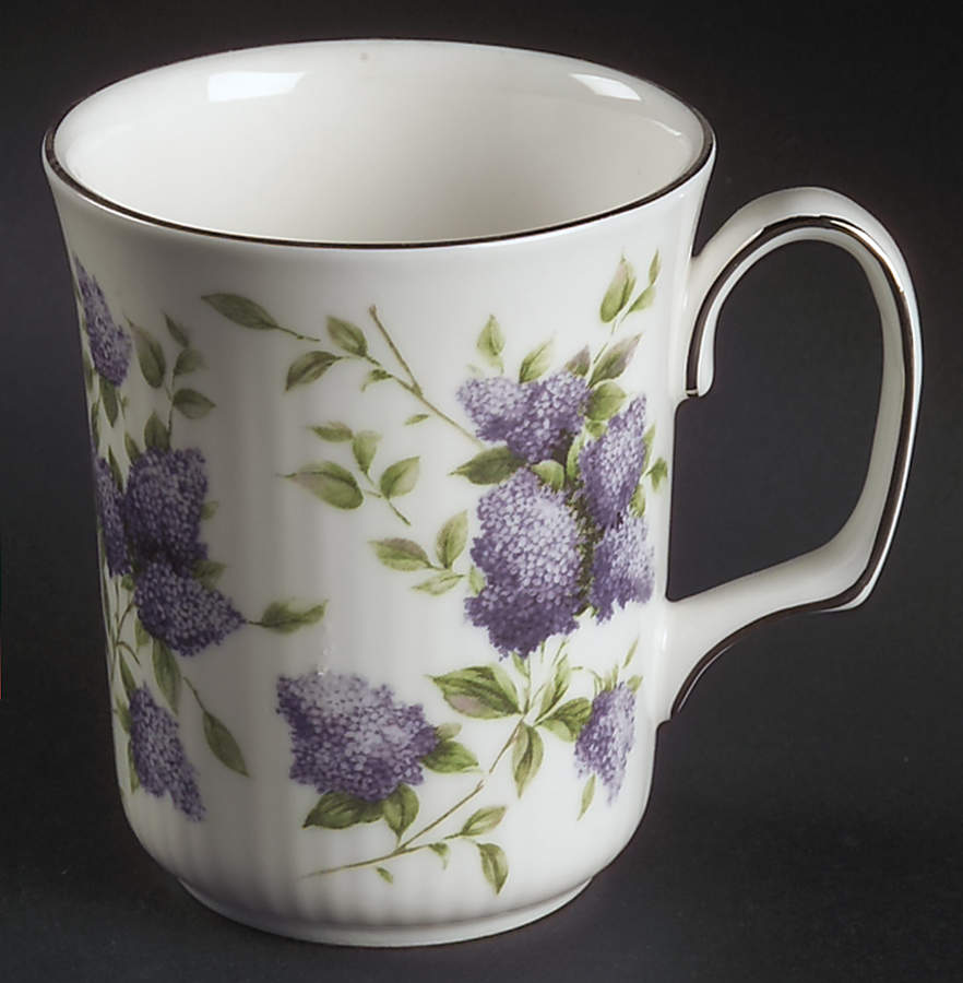 Lilac Lane Platinum Mug by Royal Albert-1