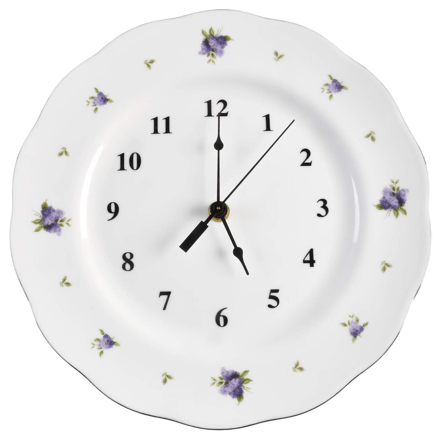 Lilac Lane Platinum 1-2" depth  Clock Plate HC by Royal Albert-1