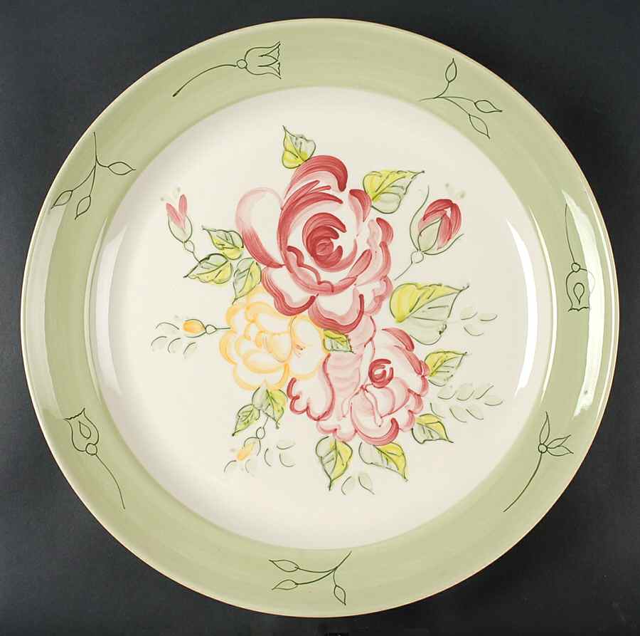 Rose Garden Deep Round Platter by Royal Albert-1