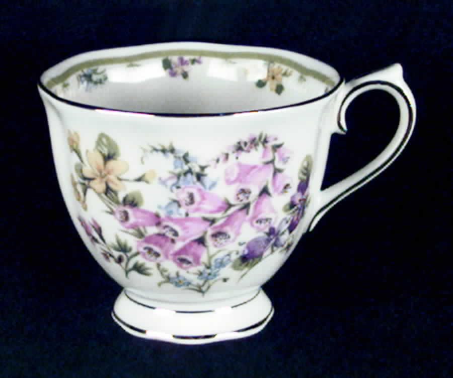 Country Bouquet Collection Footed Cup by Royal Albert-1