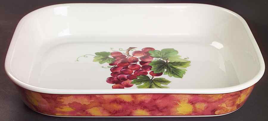 Vintage Grape 12" Lasagna by Royal Doulton-1