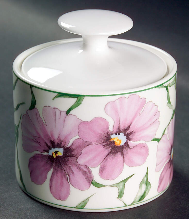 Rhapsody Sugar Bowl & Lid by Retroneu-1