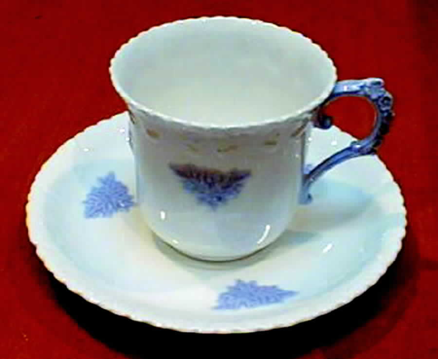 RST48 Flat Cup & Saucer Set by Royal Stafford-1