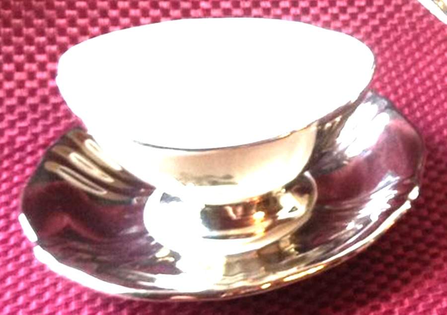 Our Wedding Footed Cup & Saucer Set by Royal Winton-1
