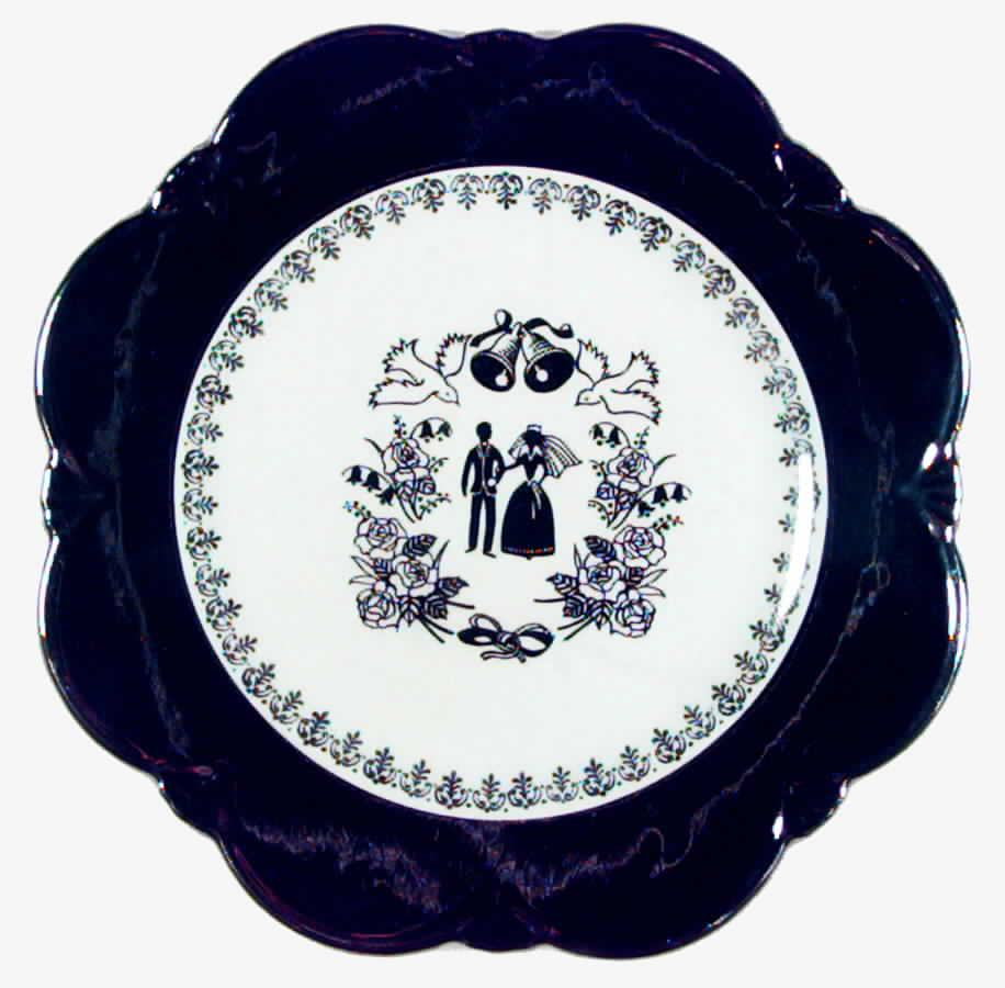 Our Wedding Salad Plate by Royal Winton-1