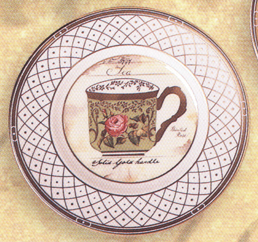 Pattern Record Collection Salad Plate by Royal Worcester-1