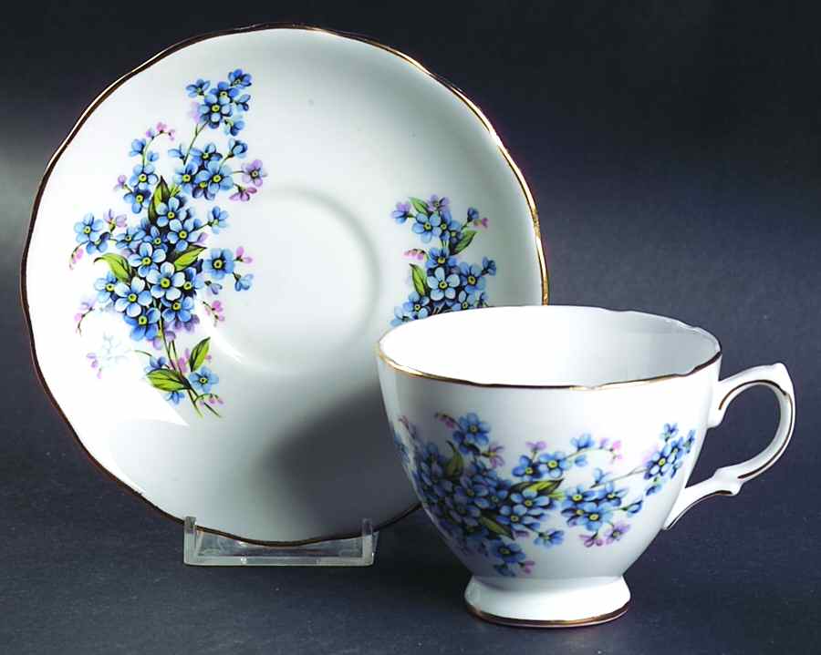 RVA30 Footed Cup & Saucer Set by Royal Vale-1