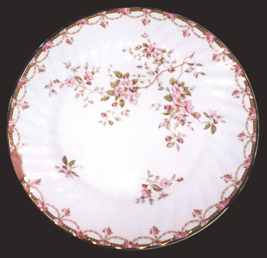 Apple Blossom Dessert/Pie Plate by Royal Crownford-1