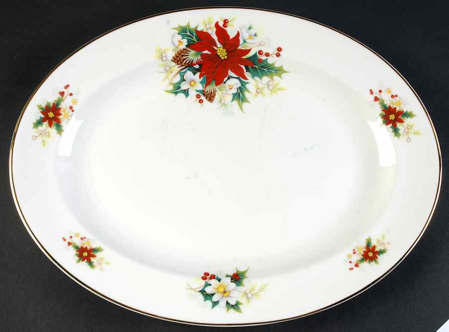 RVA31 13" Oval Serving Platter by Royal Vale-1