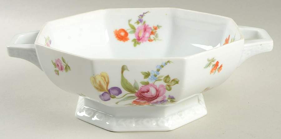 Flowers (Maria Stamp) Round Vegetable No Lid by Rosenthal - Continental-1